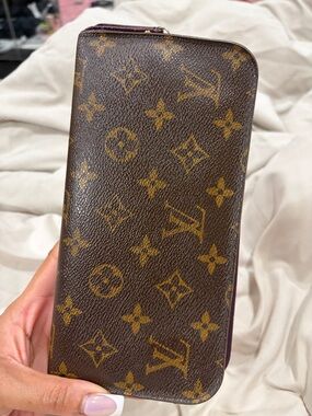 Louis Vuitton Purple Monogram Portfollien Wallet
